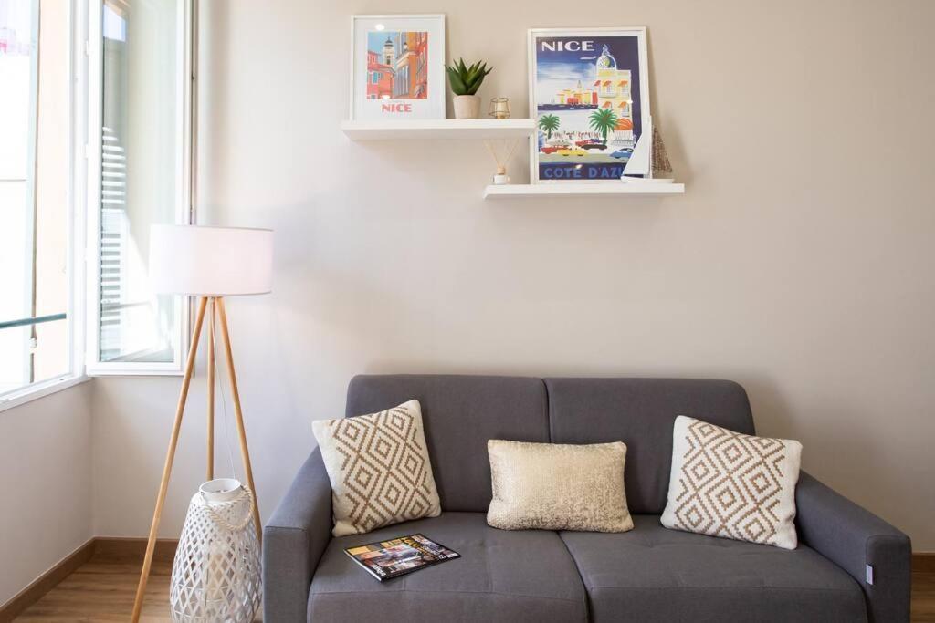 L19 1Bdr Massena Central 2Mins Sea/Promenadeac/Balcony Nicea Zewnętrze zdjęcie